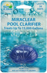 2 Pack-Lo-Chlor Miraclear Clarifier for Swimming Pools up to 15,000 gallons
