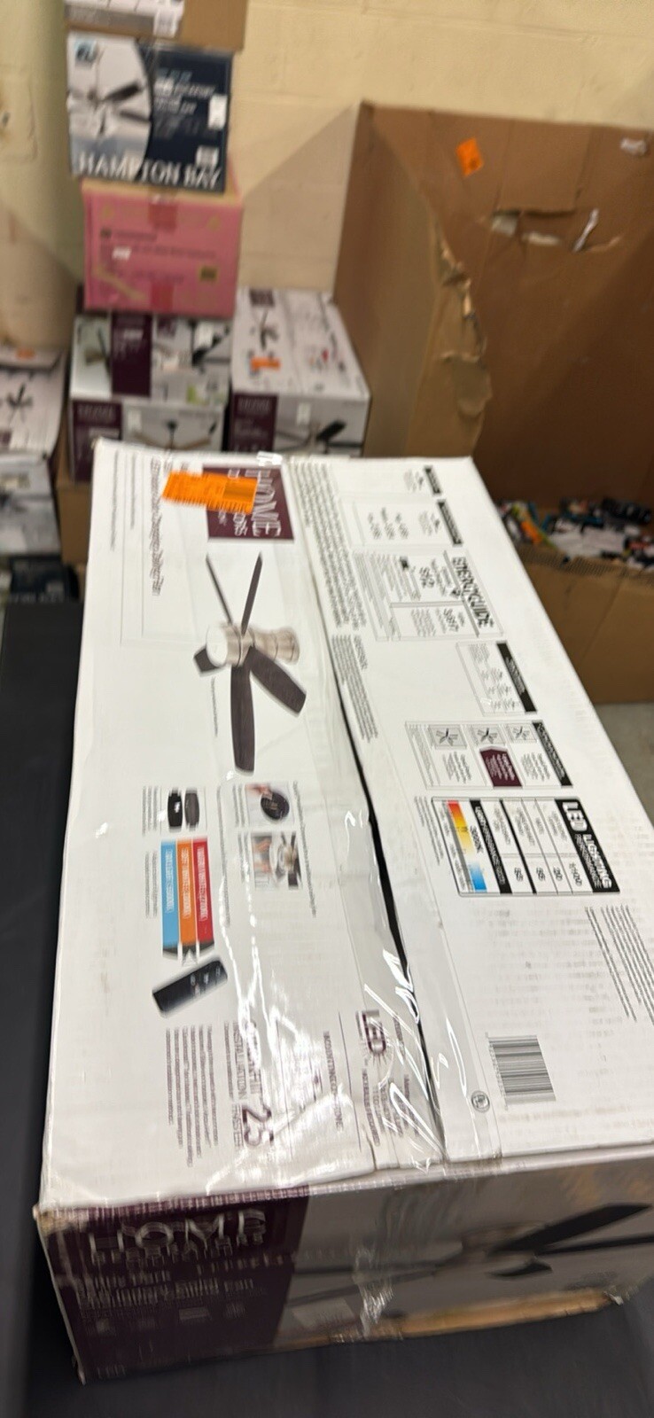 Home Decorators 59252 Ceiling Fan with LED Light and Remote Control gallery