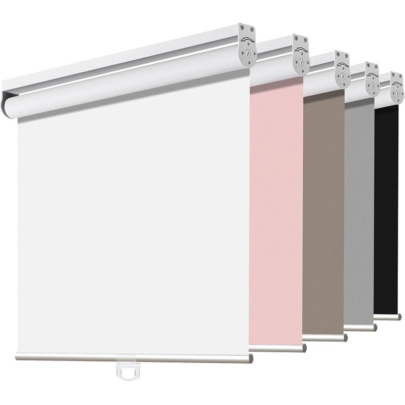 Cordless Roller Blinds Durable Blackout Child Safe Pet Safe Noise Reduction New