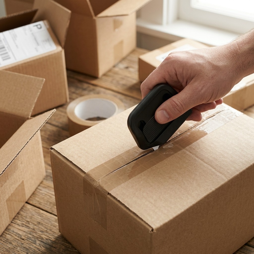 Mini Ceramic Box Cutter with Magnet Safe Parcel Opener for Cardboard Boxes gallery