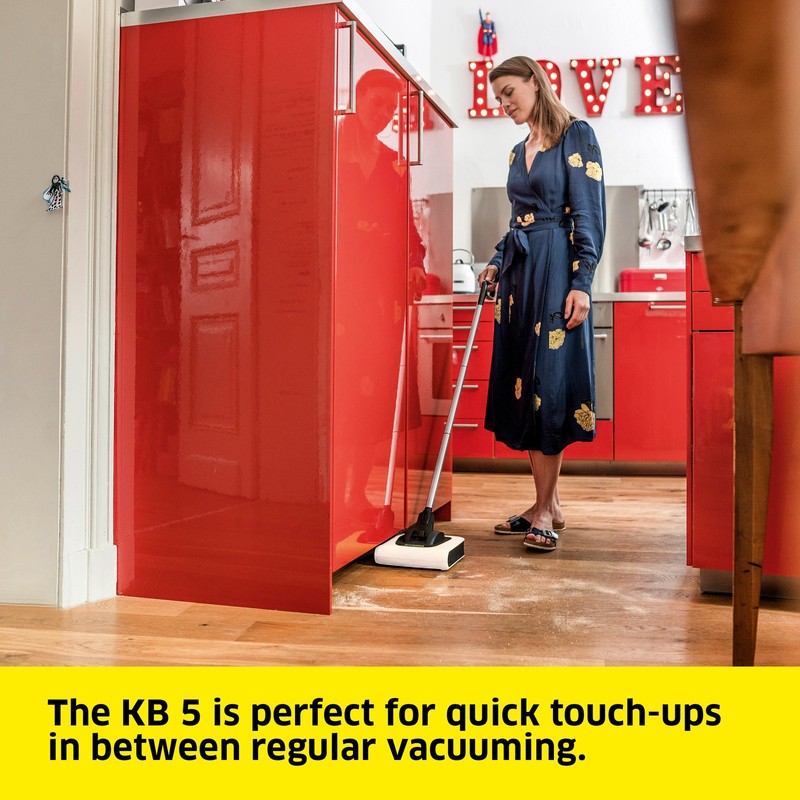 Kärcher KB 5 Cordless Multi-Surface Electric Floor Sweeper Broom - NEW gallery