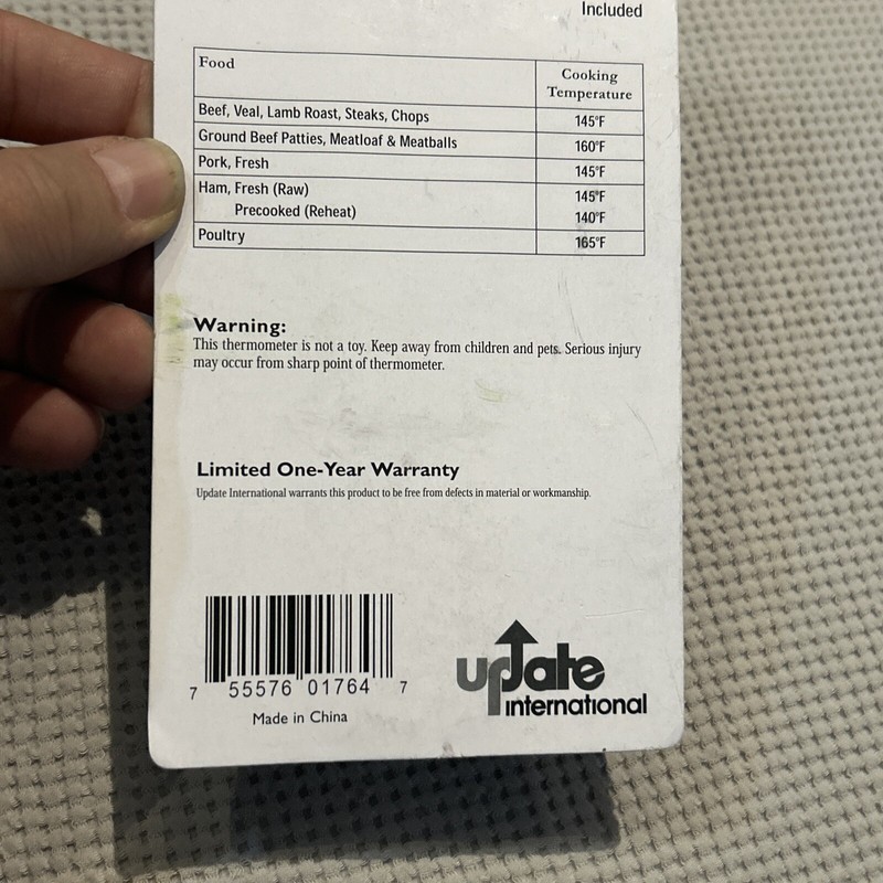Instant Read Digital Thermometer Update Informational Digital Read Out -40 gallery
