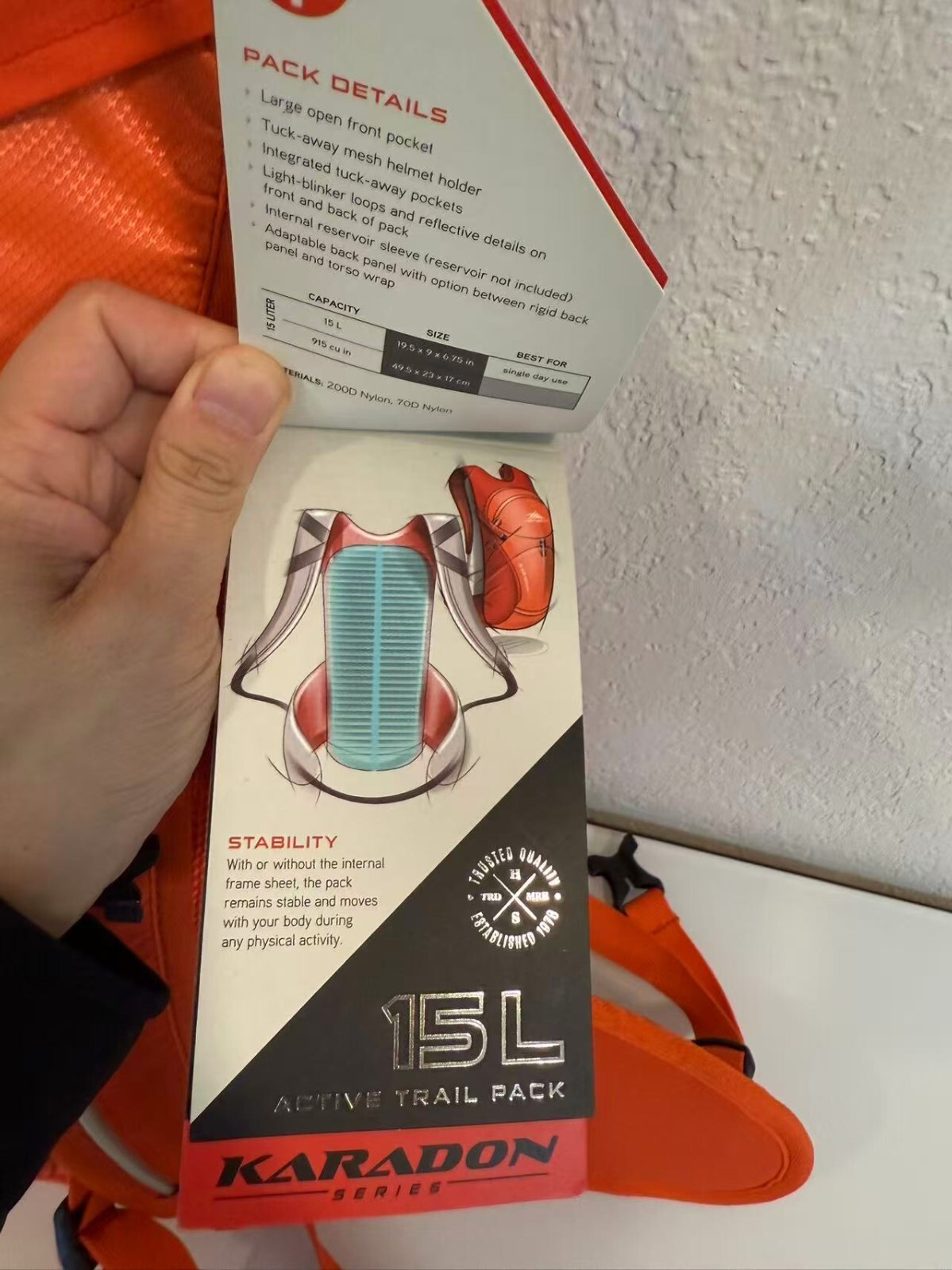 High Sierra Karadon 15L Trail Pack 4