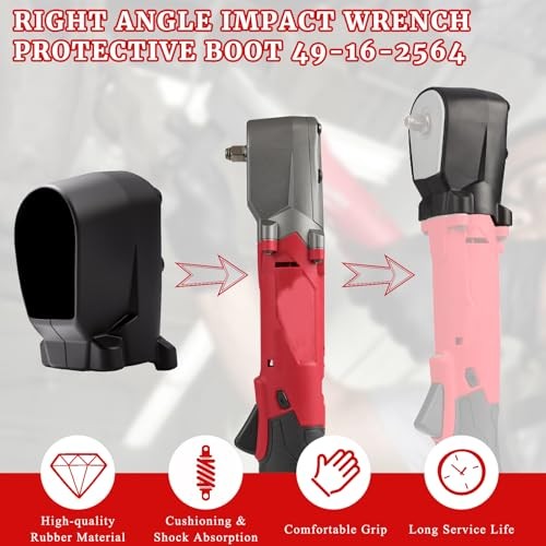 Right Angle Impact Wrench Protective Rubber Boot 49-16-2564 Compatible with gallery