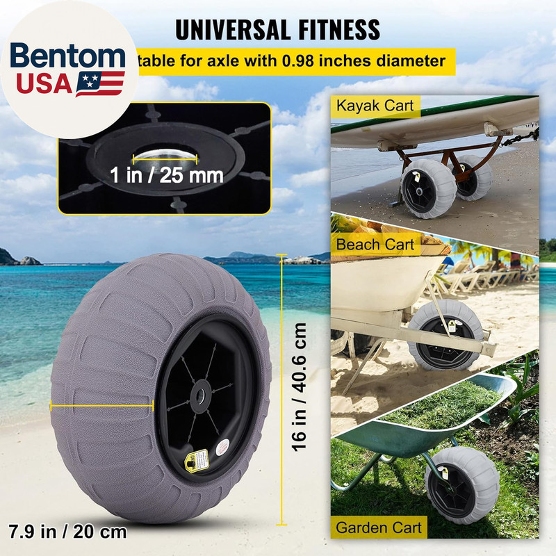 Beach Balloon Wheels 16" gallery