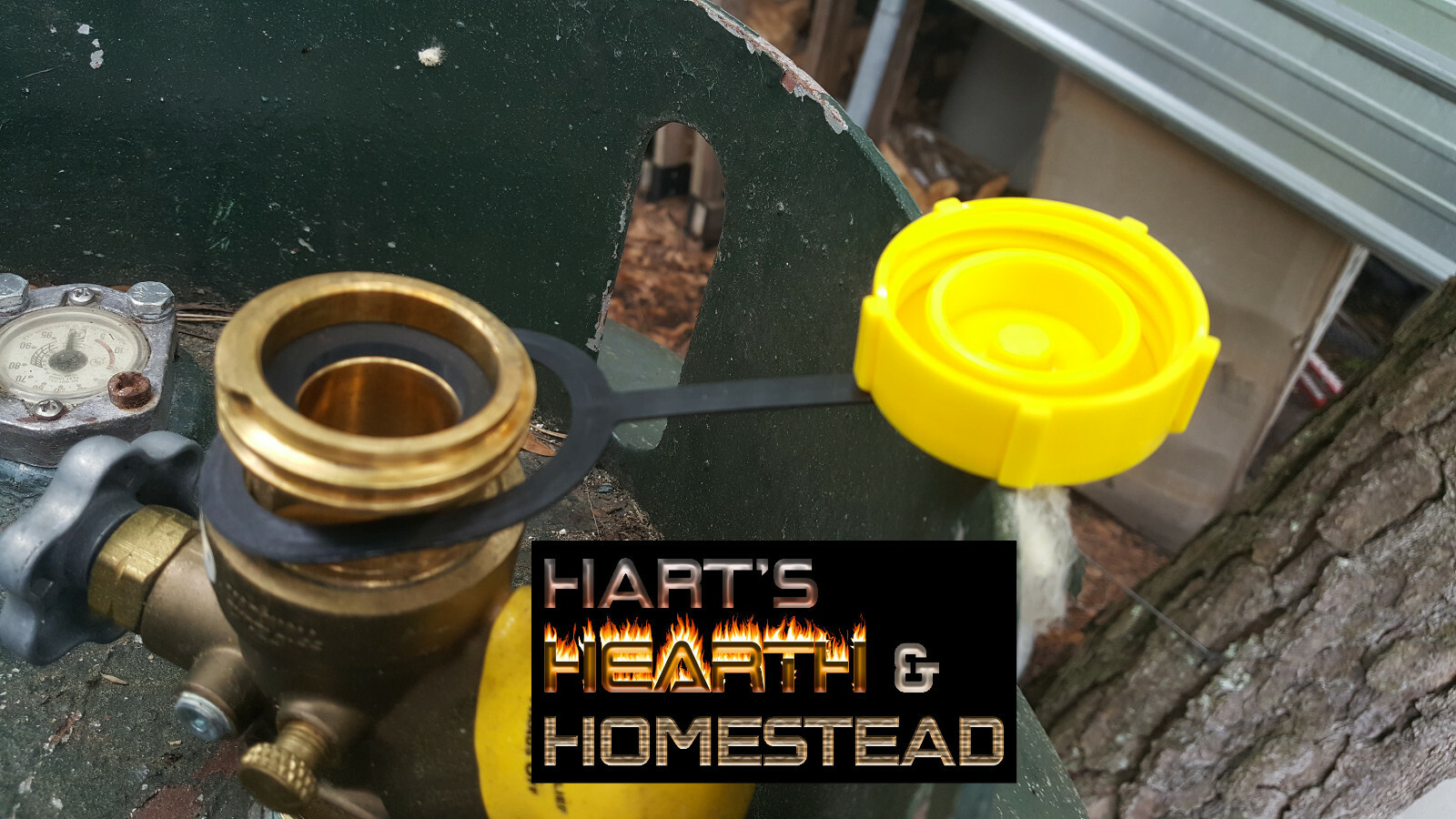 Propane Tank 1-3/4" Fill Valve Cap W/Tether; 100#+ tanks, RVs; *Made In the USA* gallery
