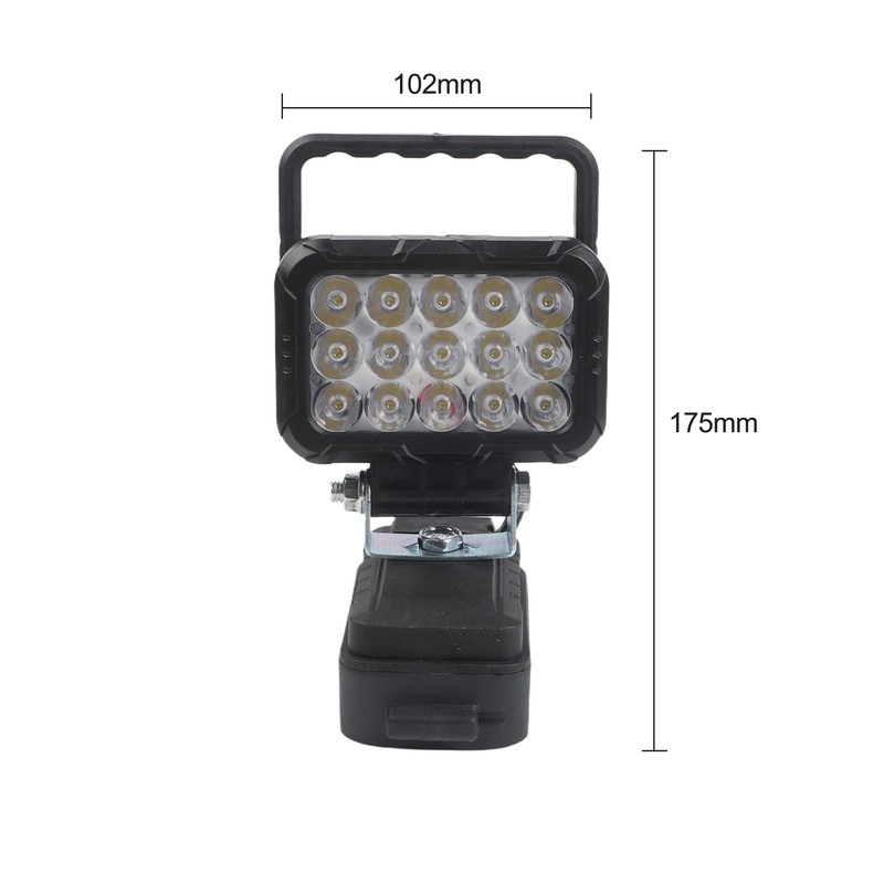 Lightweight 15 LED Work Light for 18V Batteries Used in Camping and Repairs gallery