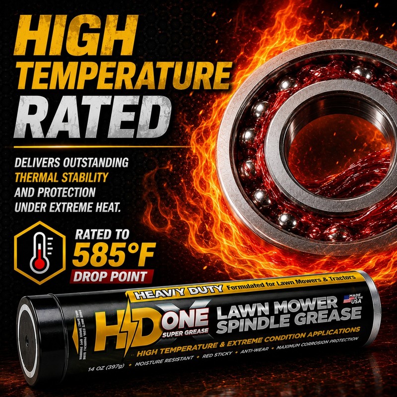 2 Pack Heavy Duty High Temp Spindle & Wheel Bearing Grease for Toro Exmark Mower gallery