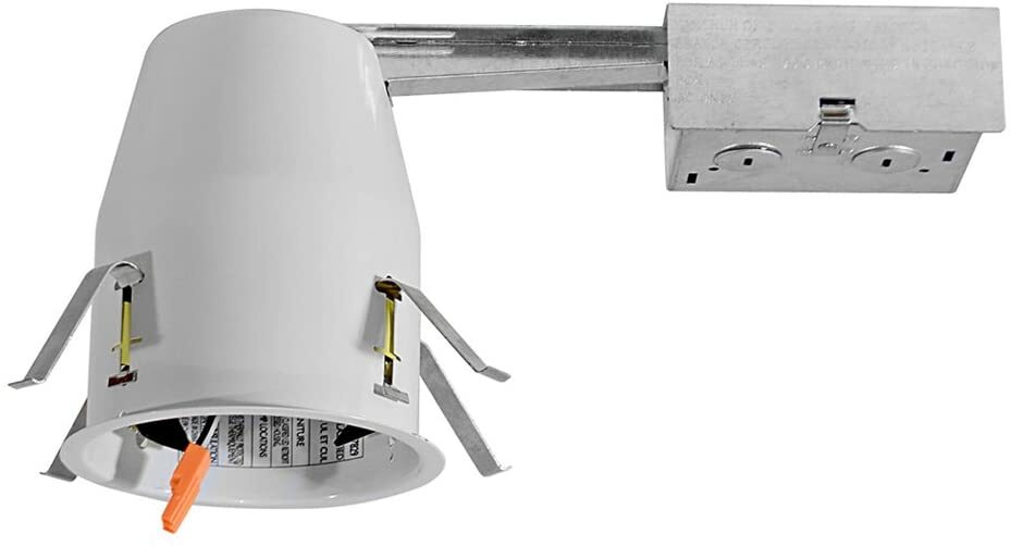 [12 Pack] 4" Inch Remodel Recessed Can Pot Light Housing - UL IC Air Tight LED gallery