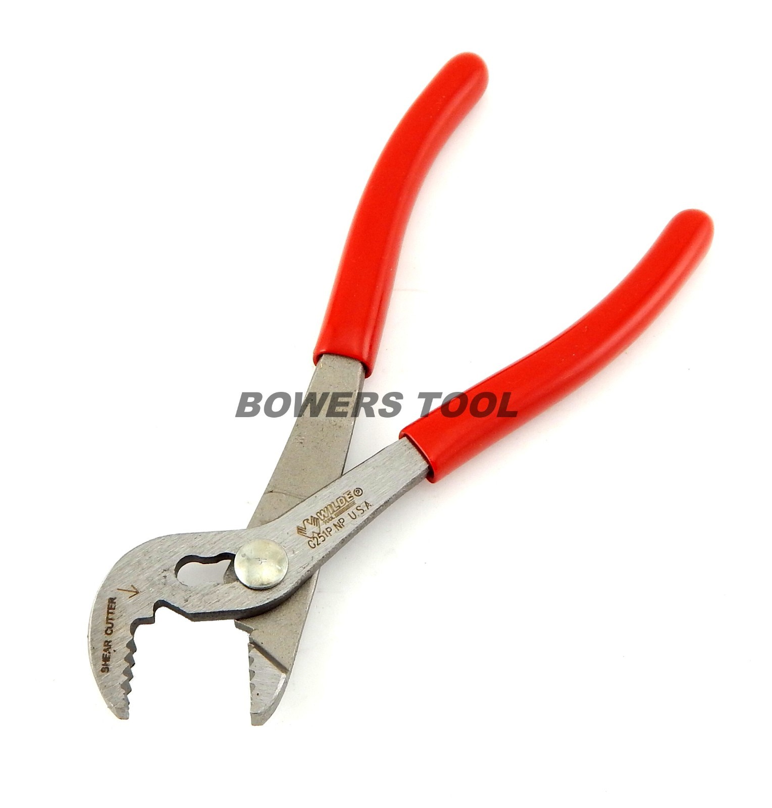 Wilde Tool 6 in. Angle Nose Slip Joint Pliers 3 Position MADE IN USA G251P.NP gallery