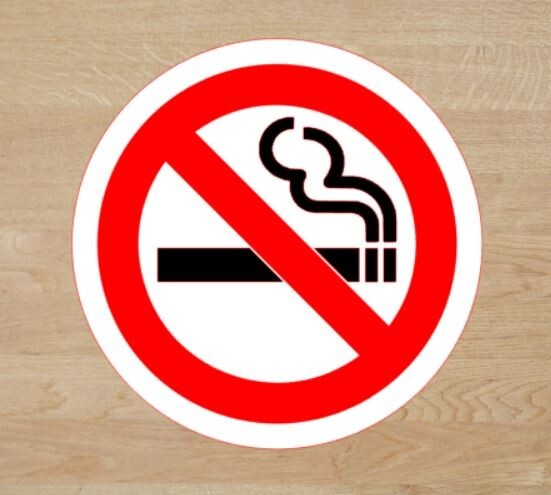 No Smoking Sticker Sign PICK SIZE Outdoor Durable Vinyl Decal Warning Wall Door gallery