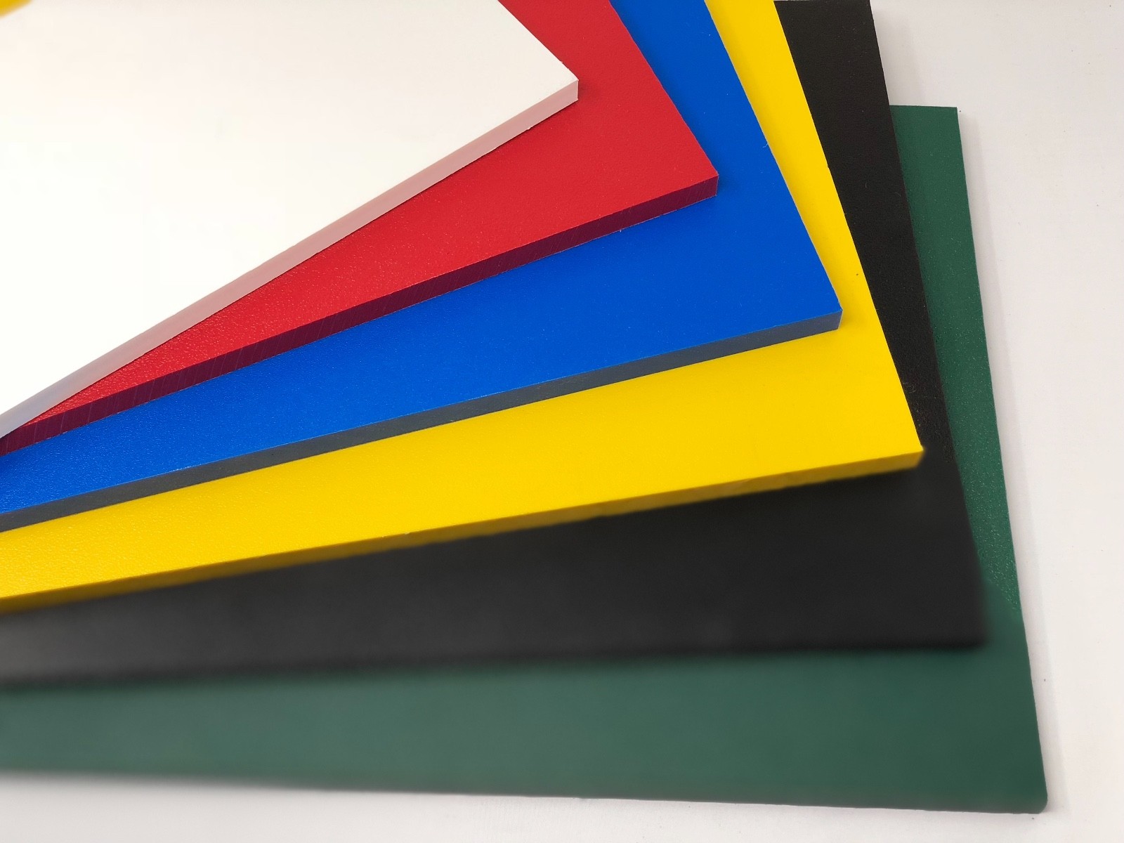 Color Coded Plastic (HDPE) Cutting Board 1/2” - .500” Thick You Pick The Size gallery