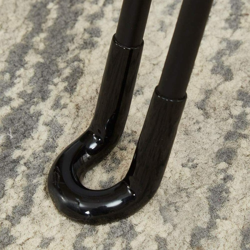 28" Height Black Foldable Hairpin Table Legs (Set of 4) Folding Table Legs 3/8" gallery