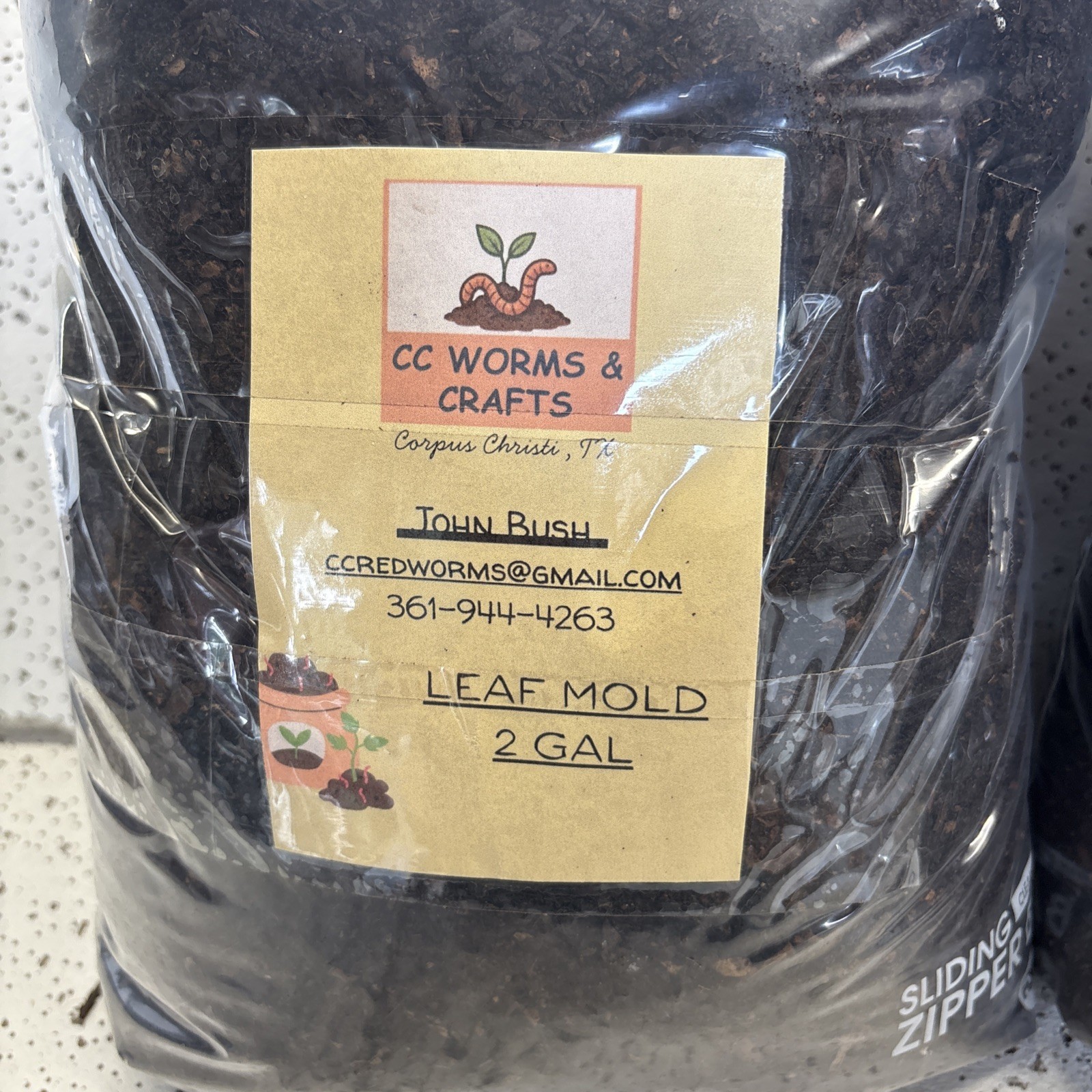 Leaf Mold soil amendment, 2 gal gallery
