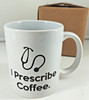 I Prescribe Coffee Doctor Stethoscope 11 OZ Coffee Mug Cup White New In Box gallery
