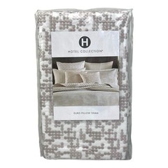 Hotel Collection Cloudscape Embroidered Cotton EURO Sham BLUSH – $135