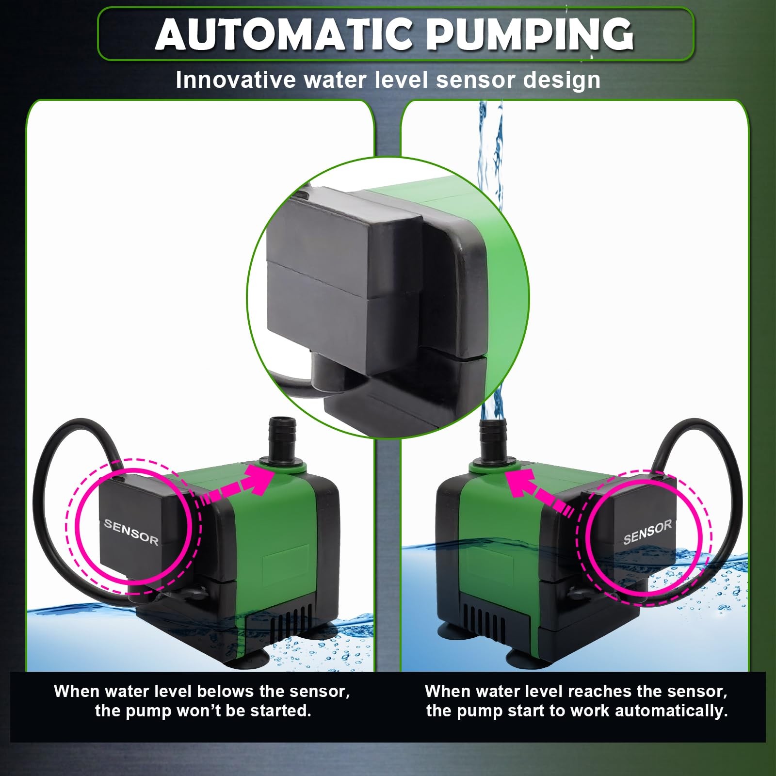 Small Condensate Pump Mini Automaitc Water Pump With Level Sensor For Ice Mak... gallery