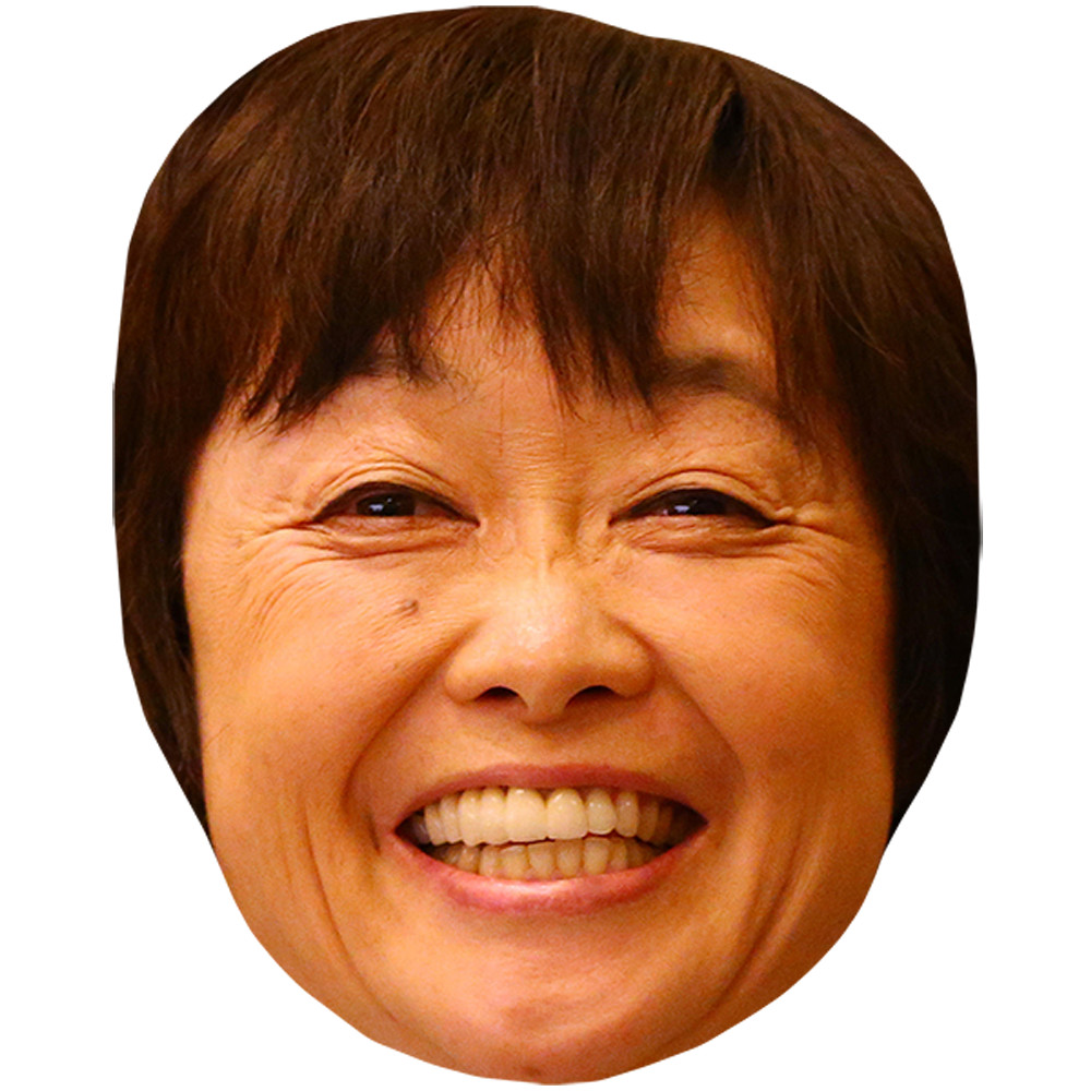 Akemi Masuda (Smile) Celebrity Mask, Flat Card Face, Fancy Dress Mask gallery