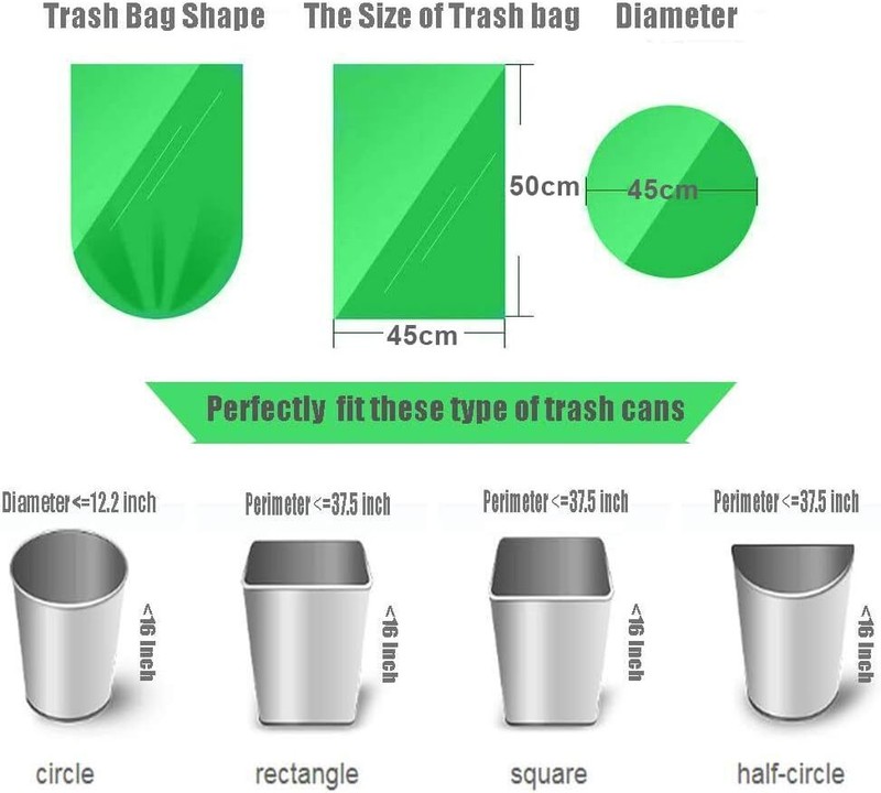 Trash Bags Kitchen Garbage Recycling Trash Bags for Kitchen Home Office 30 Bags gallery