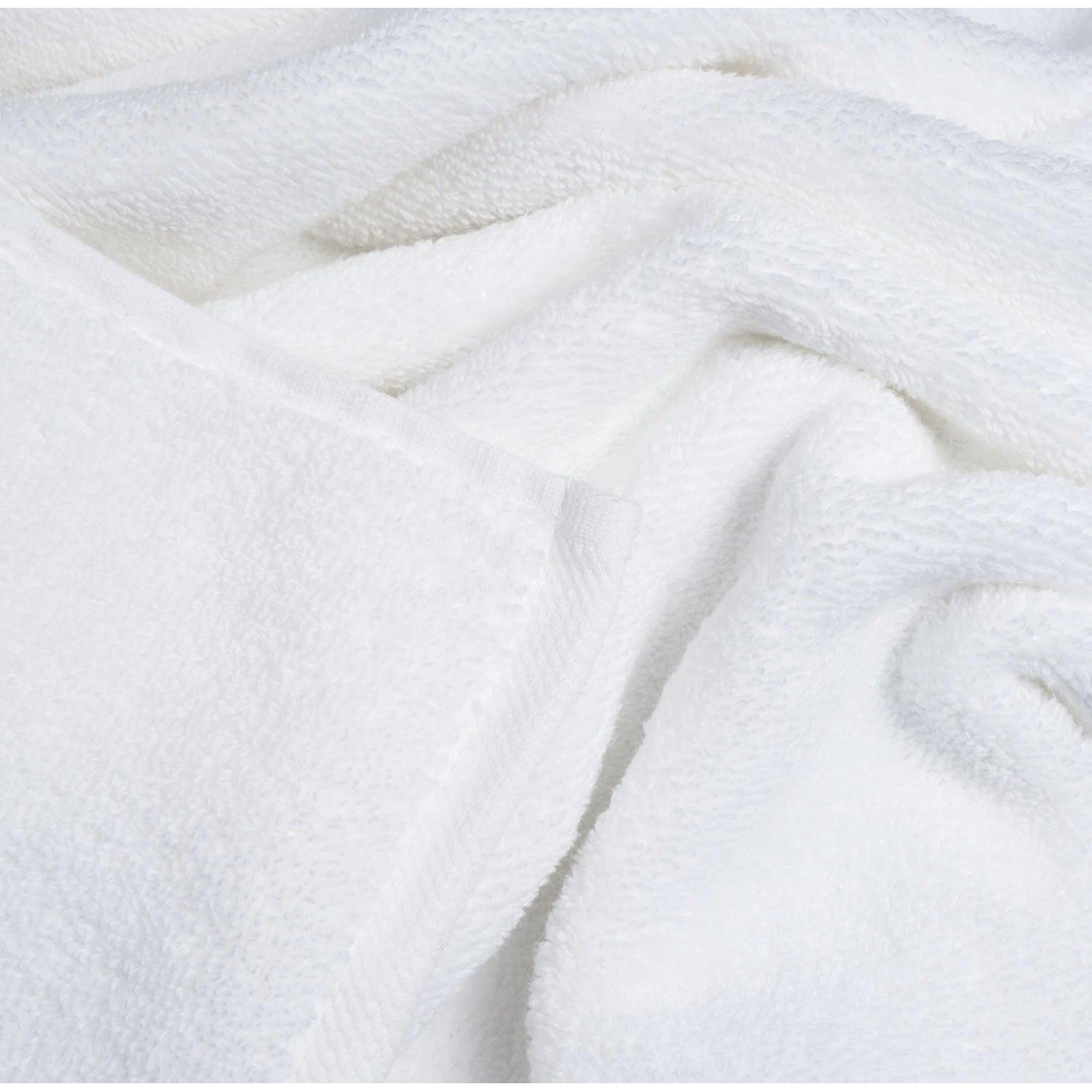 6PC Towel Set 625GSM 100% Egyptian Cotton White Lavish Home 67-0017-W gallery