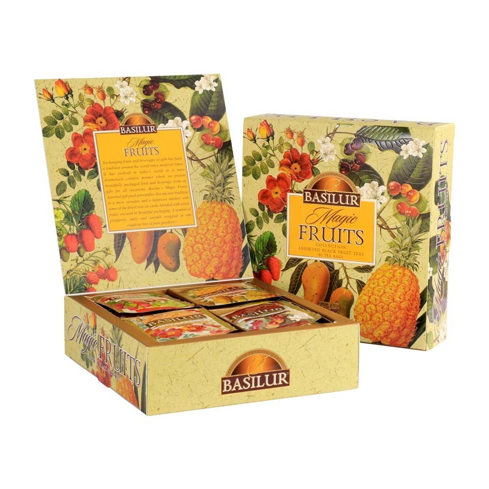 Basilur Pure Ceylon Magic Fruits Assorted Basilur Tea 40 Bags Sri Lanka gallery