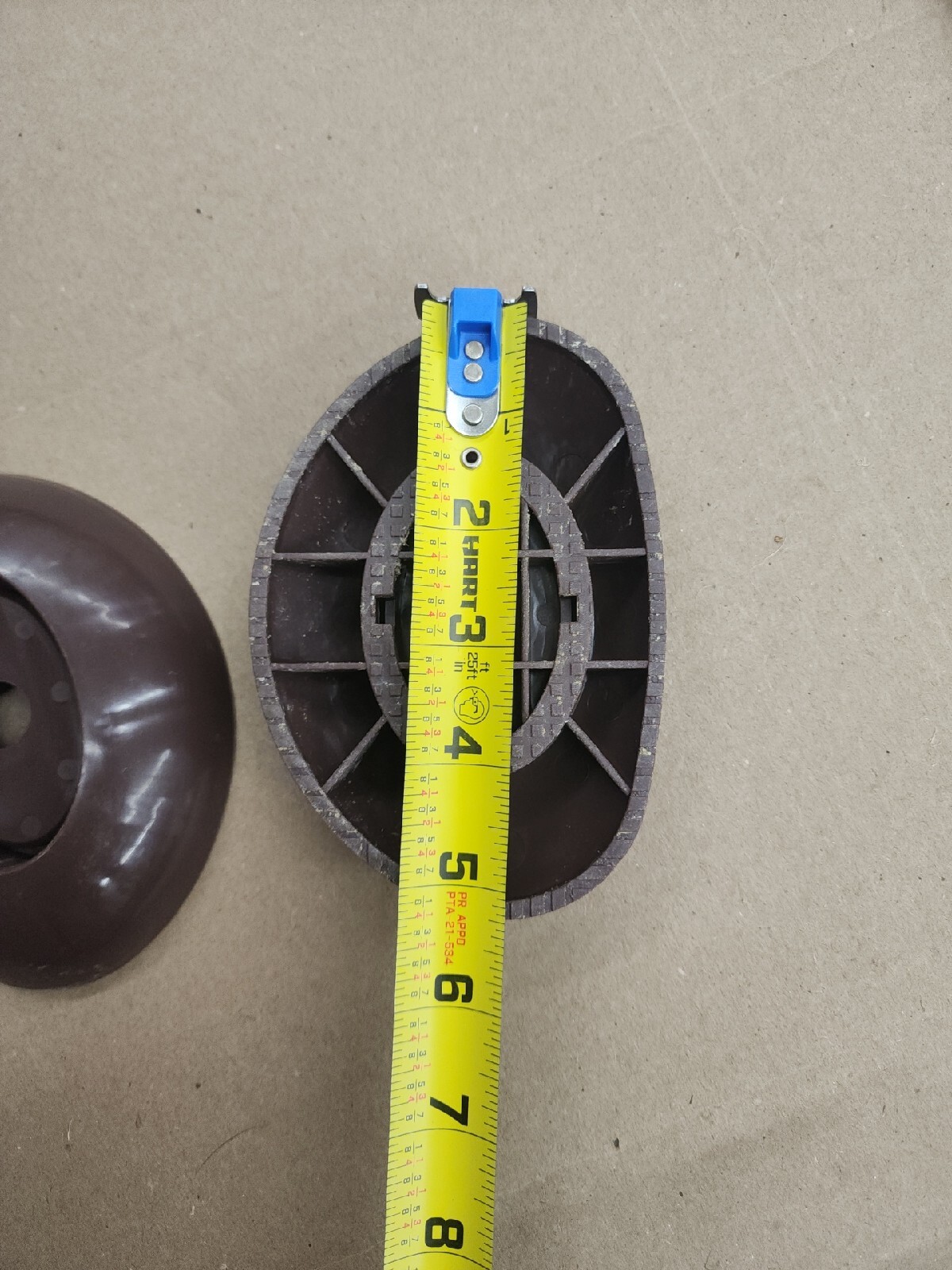 2-Pack Foot Caps Part For Coleman 22 ft x 52 in Power Steel Above Ground Pool gallery