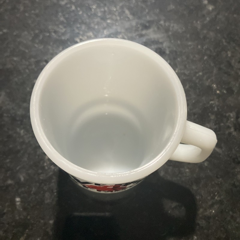 Vtg 1979 Anchor Hocking Coffee Tea Cup Mug I'VE BEEN BY-PASSED Heart Health FS! gallery