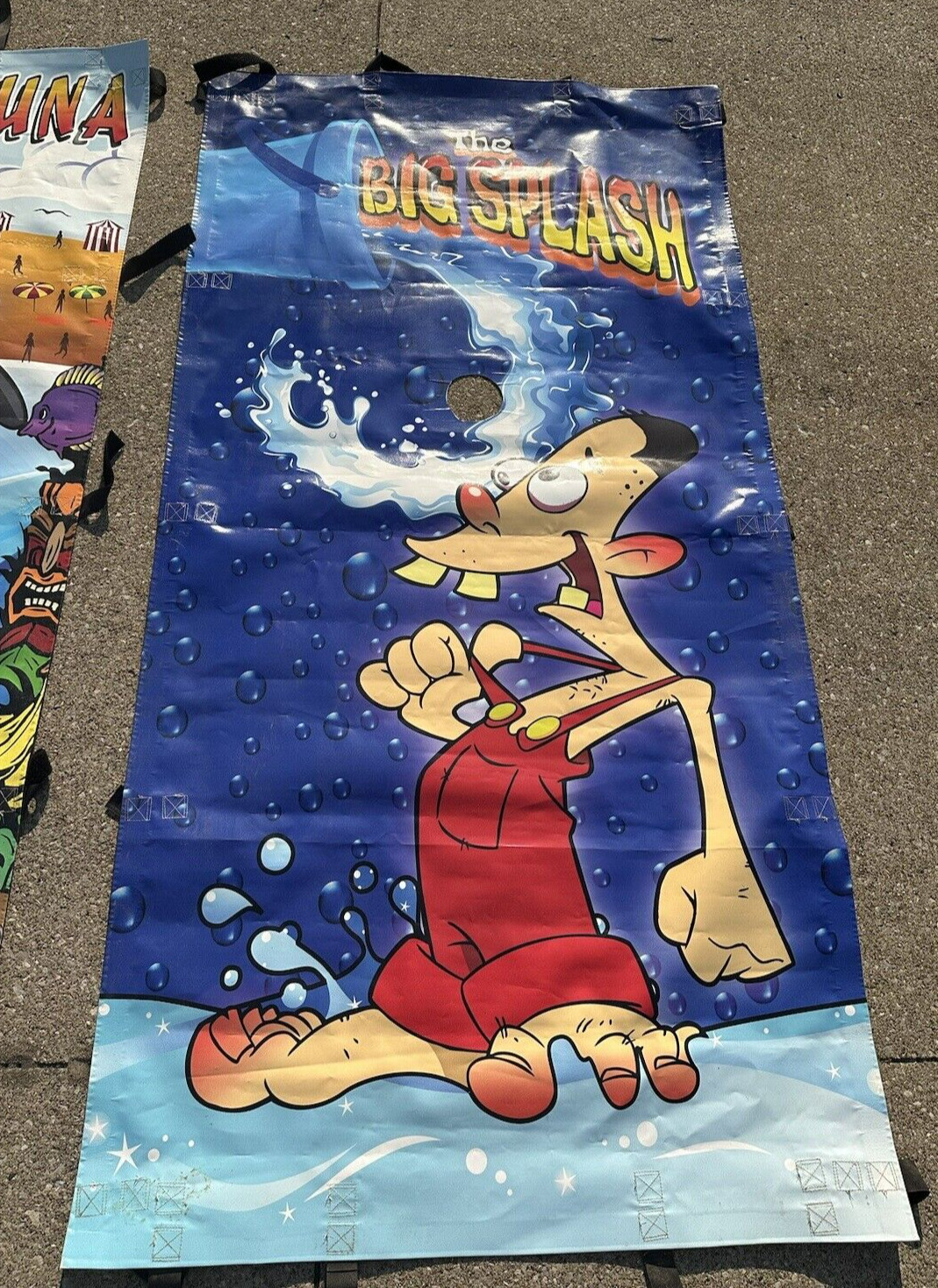 Commercial Dunk Tank The Big Splash PVC Banner Vinyl Replacement gallery