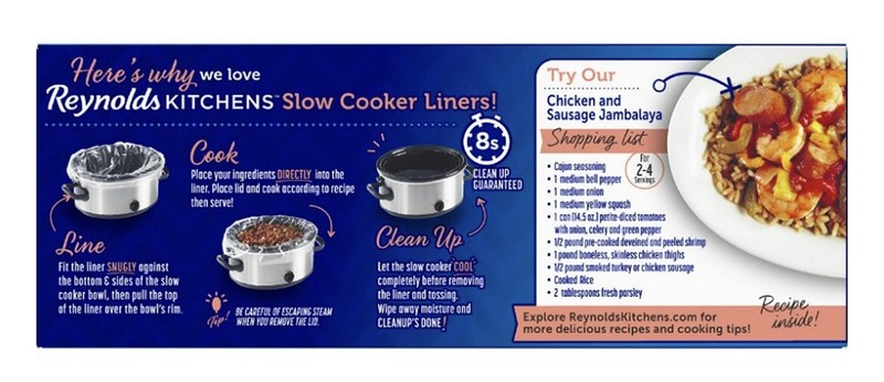 Small Slow Cooker Liner for Kitchen Use, Fits 1-3 Quarts 5 Count gallery