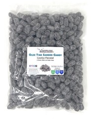 Olde Time Licorice Sanded Hard Candy, 4 lbs. ~YANKEETRADERS® ~ FREE SHIPPING