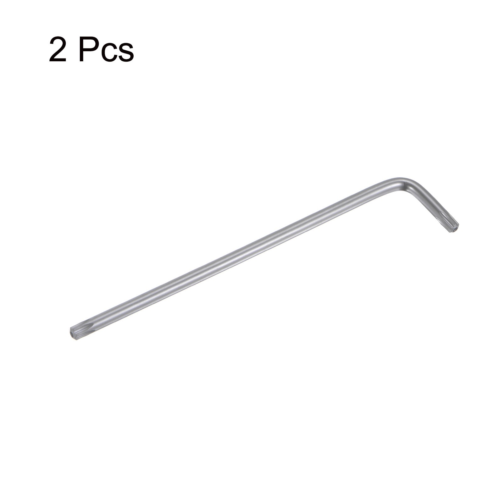 2pcs - T30 Tamper Proof Torx Key Wrench L Shape 6.34" Long Arm High Carbon Steel gallery