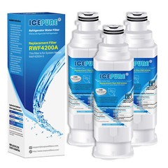ICEPURE RWF4200A Replacement for Samsung HAF-QIN/EXP, HAF-QIN,DA97-08006C, 3PACK