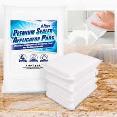 Impresa Reusable Microfiber Sealer Applicator Pads 4-Pack – Multi-Surface & Grou