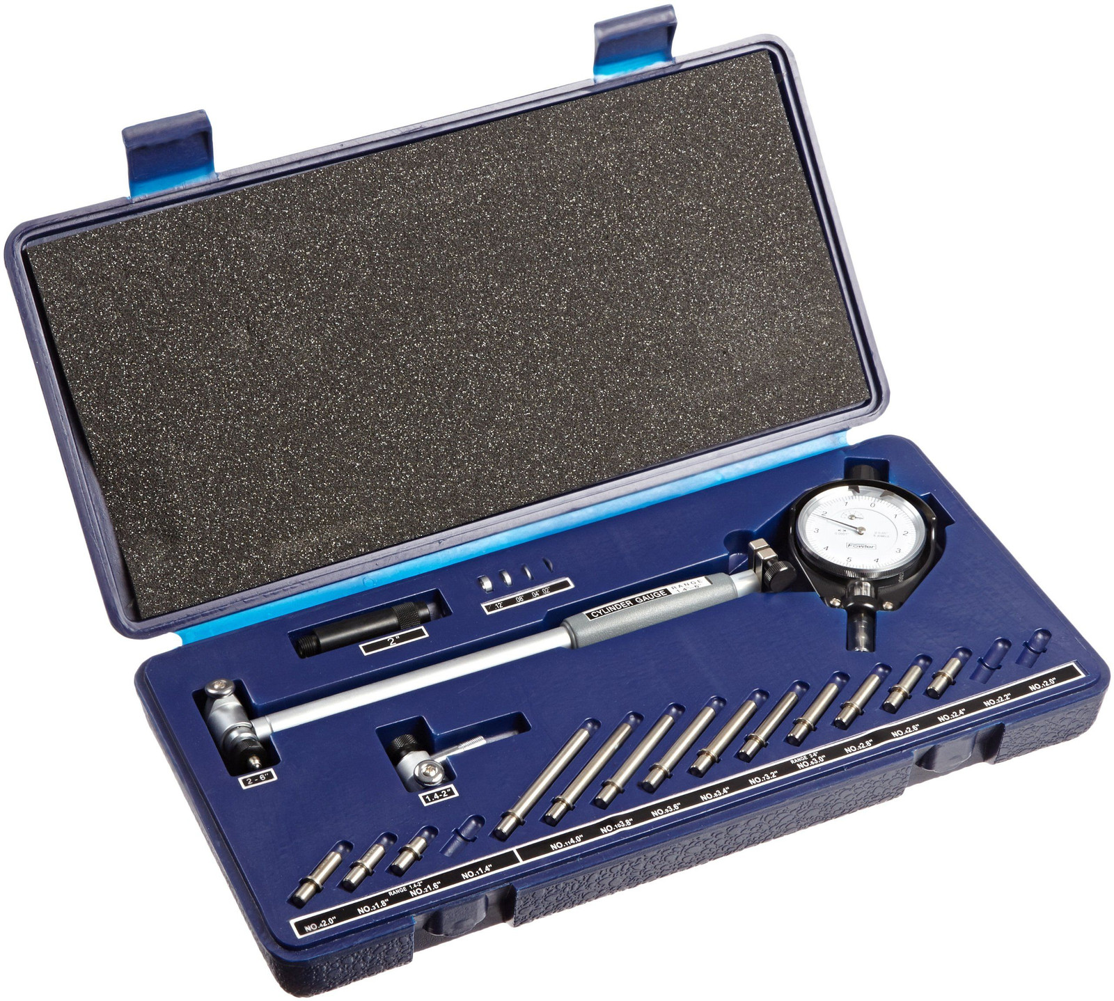 Fowler 52-646-500-0, X-Tender Dial Bore Gage Kit 1.4" to 6" gallery