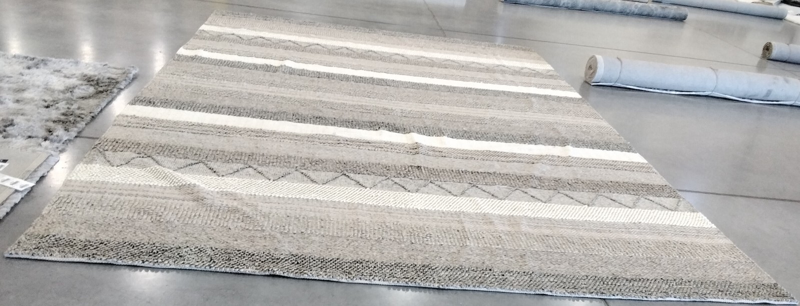 BEIGE 11' X 15' Back Stain Rug, Reduced Price 1172758769 NAT101A-1115 gallery