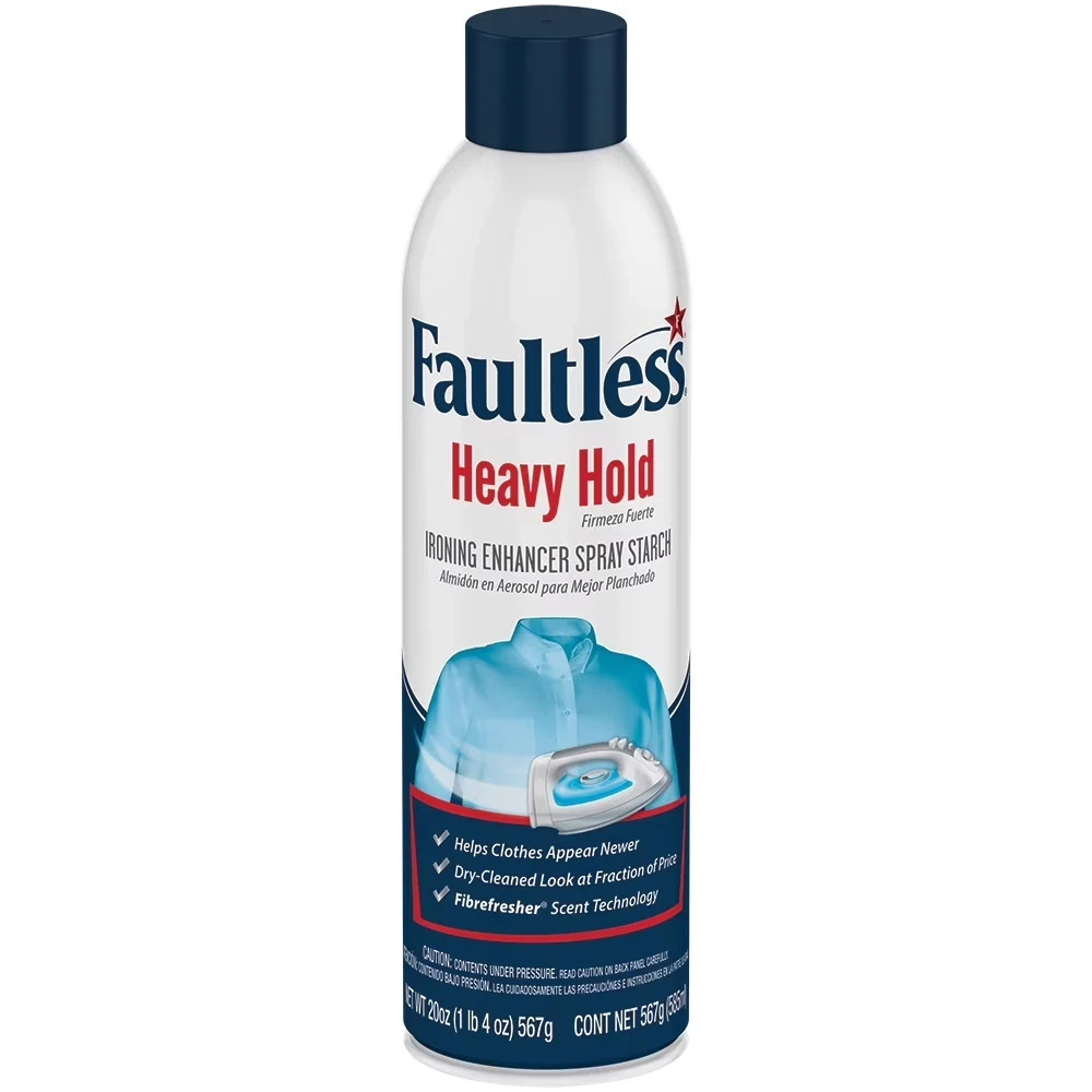 Faultless Heavy Hold Ironing Enhancer Spray Starch, 20 oz (3 pack) gallery