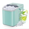 Ice Maker Machine Portable 26lbs 24Hrs 9 Cubes Auto Cleaning Bright Black OLIXIS gallery