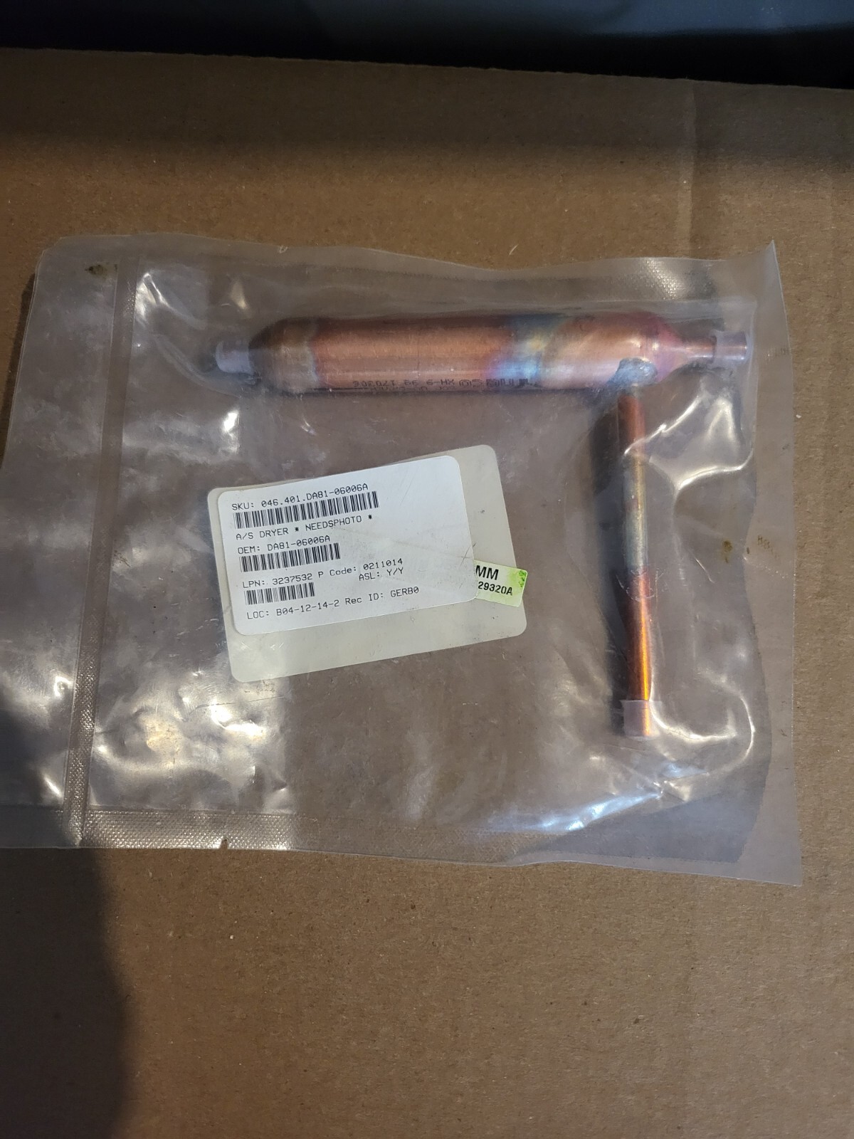 Refrigeration Appliance Filter Dryer (DA81-06006A) gallery
