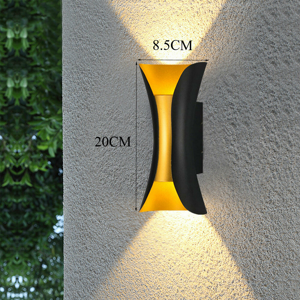 Modern LED Up Down Wall Light Sconce Lamp Fixture Outdoor Indoor Waterproof gallery