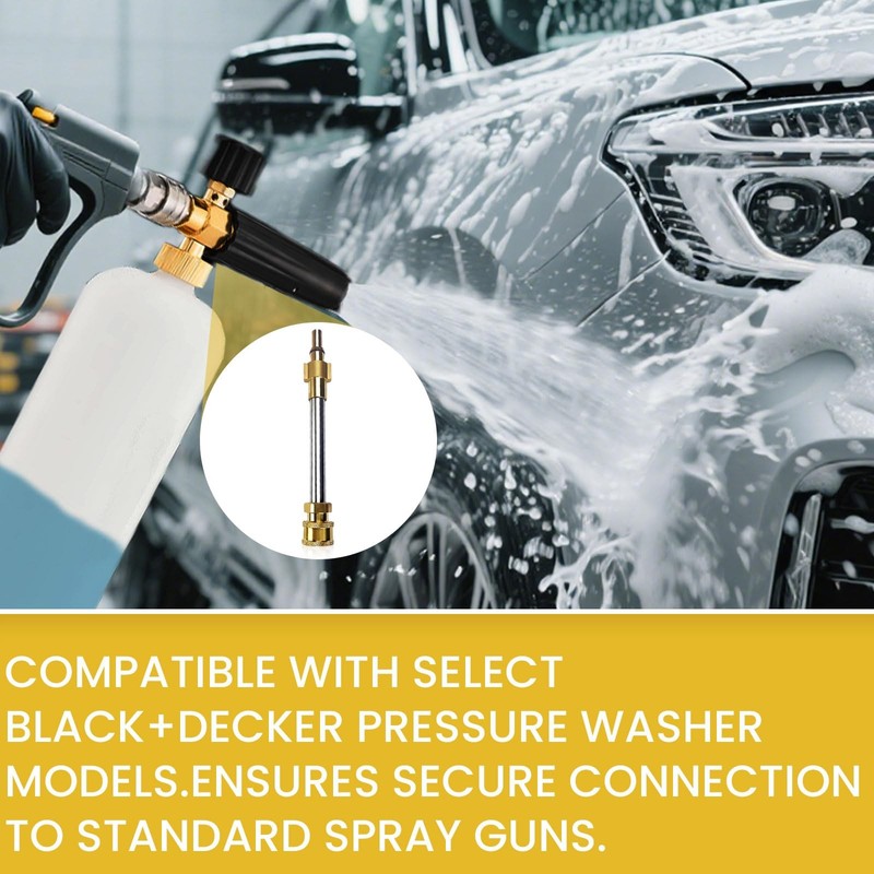 6.9" Pressure Washer Lance Adapter – Compatible with Black+Decker, Fit for Bl... gallery