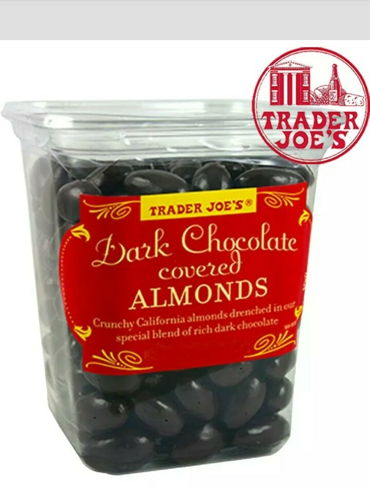 Trader Joe’s Chocolate Covered Crunchy Almonds Delicious Rich Dark Chocolate gallery