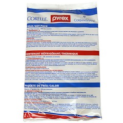 Pyrex CorningWare Corelle Portable Large Hot Cold Pack Unipack 11.5″ x 7″ New