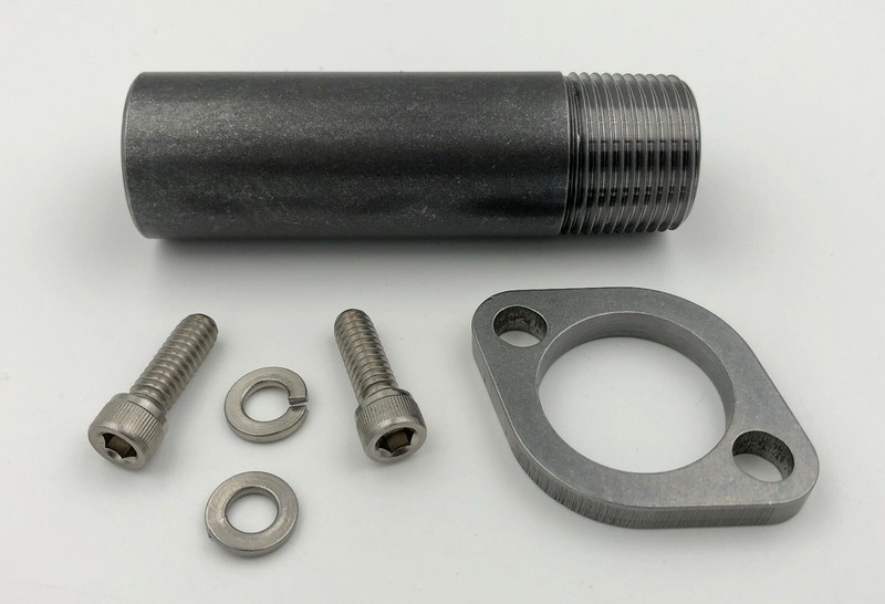 BRIGGS 5 - 6.5 HP THREADED EXHAUST FLANGE KIT DIY GENERATOR GO KART MINIBIKE gallery