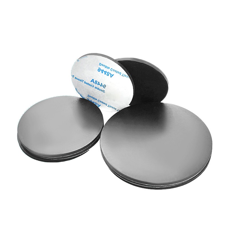 Solid Round Self Adhesive Rubber Pad Disc Sheet Gaskets Dia 10-100mm Thick 1-5mm gallery