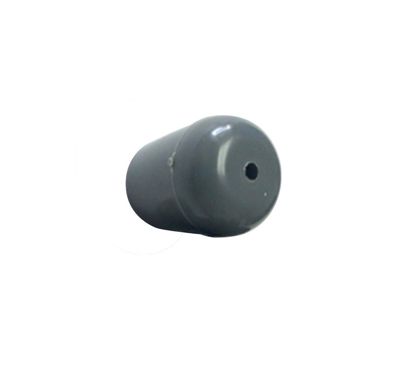 Replacement Folding Chair Tips 50 Pack Dk Gray 3/4 in Round PVC Tubular Leg Caps gallery