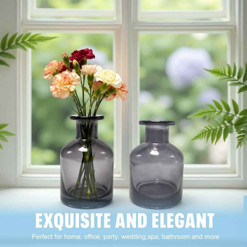 1PCS 150ml/5oz Empty Refillable Glass Diffuser Bottles Aromatherapy Jar gallery