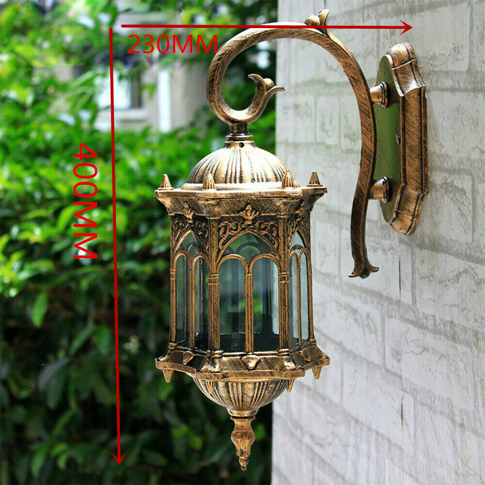 Antique Sconce Wall Light Outdoor Exterior Lantern Porch Lights Wall Lighting gallery