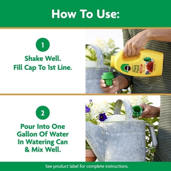 Miracle-Gro Liquid All Purpose Plant Food, Concentrate, For All Plant Types, 32 gallery