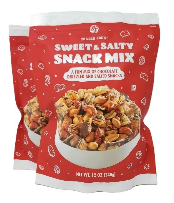 2 Pack Trader Joe’s Sweet & Salty Snack Mix 12oz Exp 08/2026 gallery