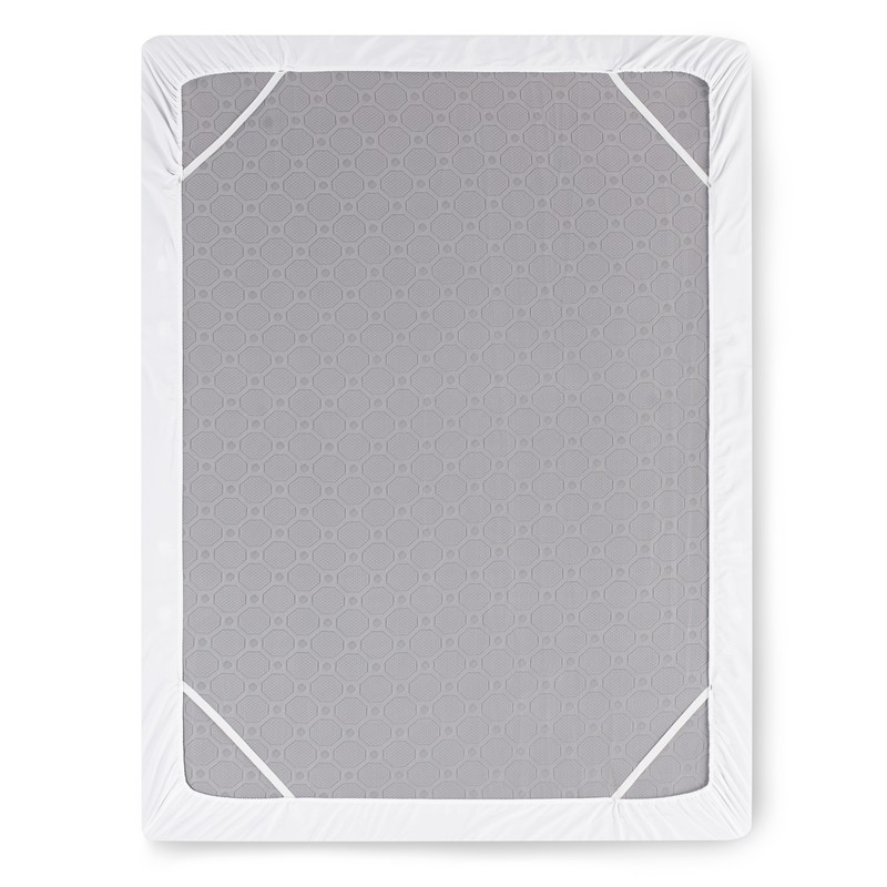 Extra Deep Pocket Fitted Sheet, Soft Microfiber 110 GSM Sheet with Corner Straps gallery